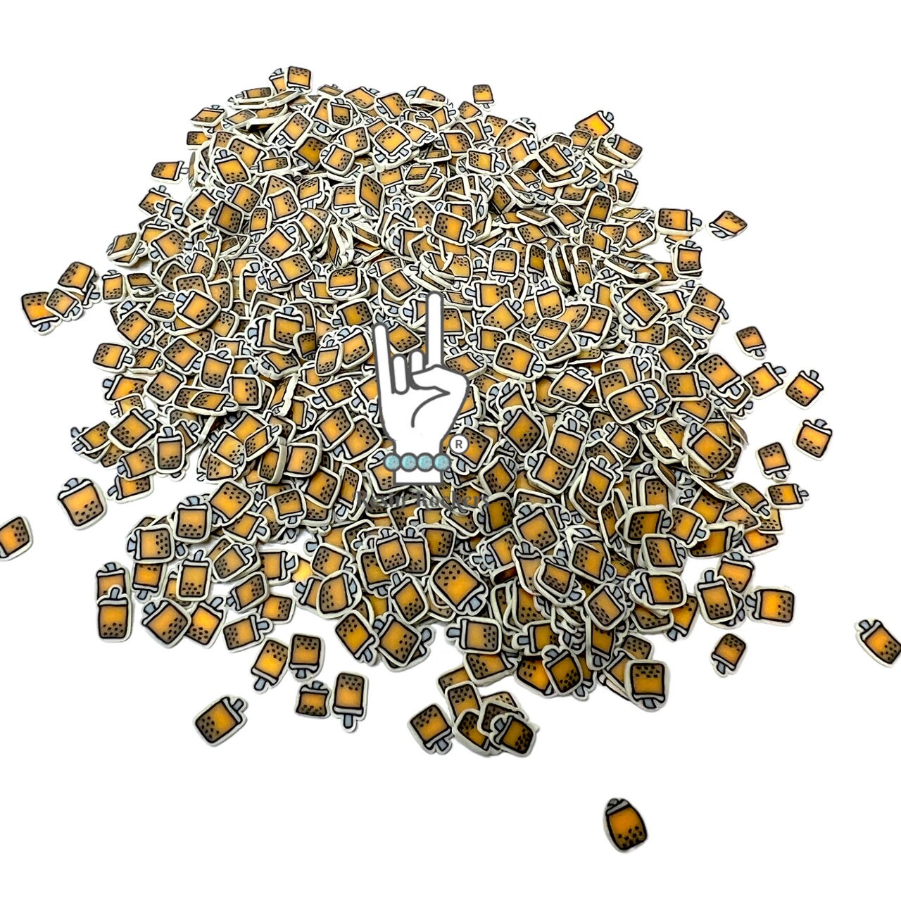 Traditional Boba Polymer Clay Pieces for Epoxy and UV Resin Art